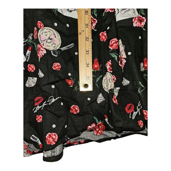 Torrid X Marilyn Monroe Midi Dress Women's 26 AOP Short Sleeve Retro Full Swing - Picture 6 of 11